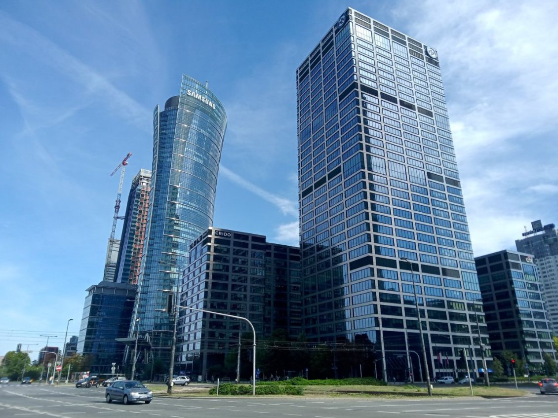 Les building du centre ville.