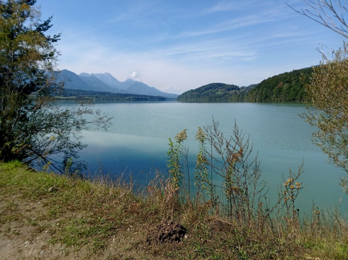 Les couleurs de l'automne s'installent doucement en Autriche (mi-septembre)