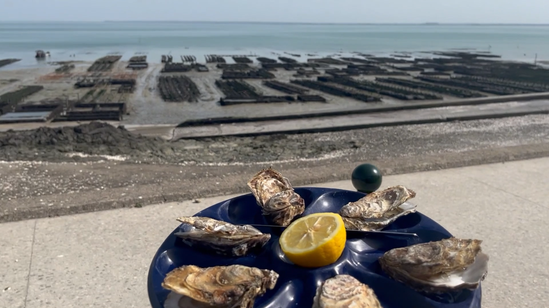 Les huîtres (à la carbonade) de Cancale. Photo : Constant Pelhate