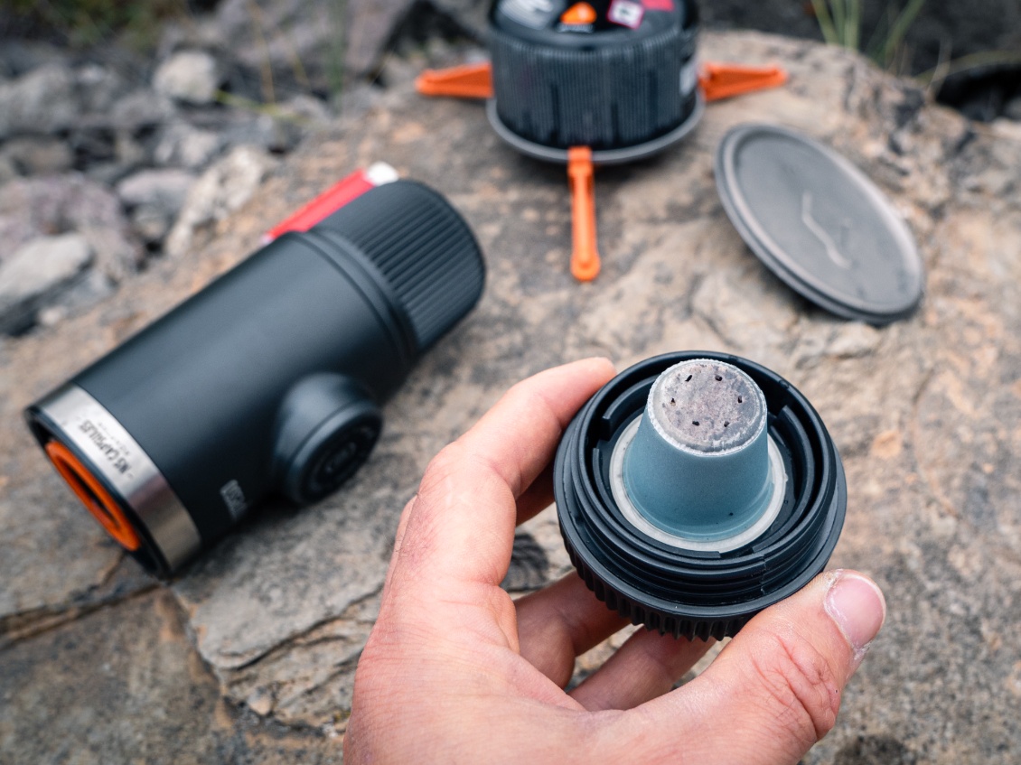 Avec une capsule, une fois le café coulé, le nettoyage est bien plus simple.