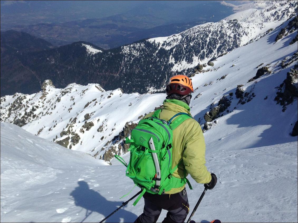 Un sac conçu à l'origine pour le ski freeride / ski de rando