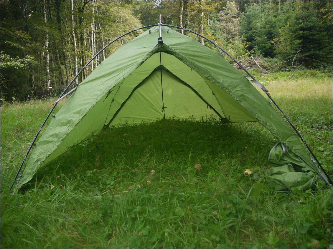 Tente Vaude Mark Travel 3p - En mode tarp