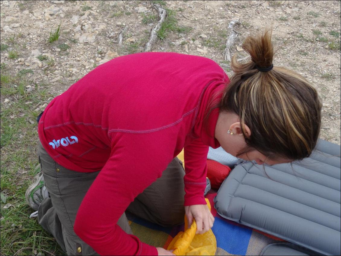 En bivouac au Lac d'Esparron