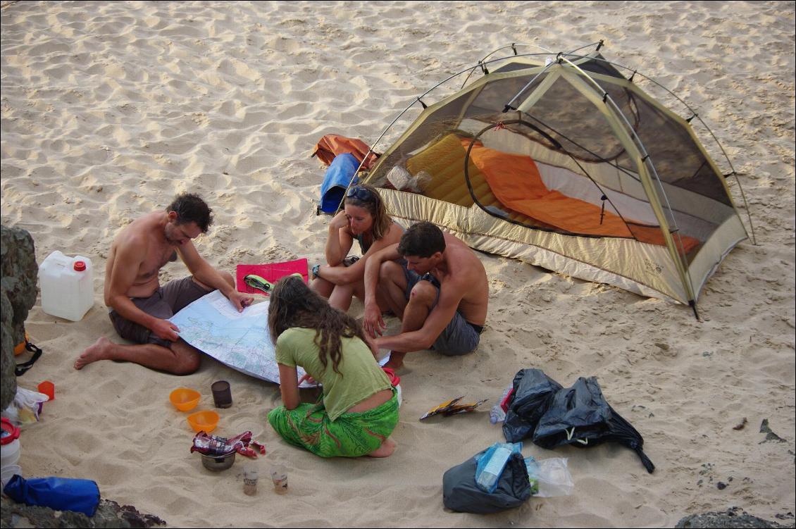 Bivouac en Sardaigne, le Evolite et le Nemo Astro Air Lite