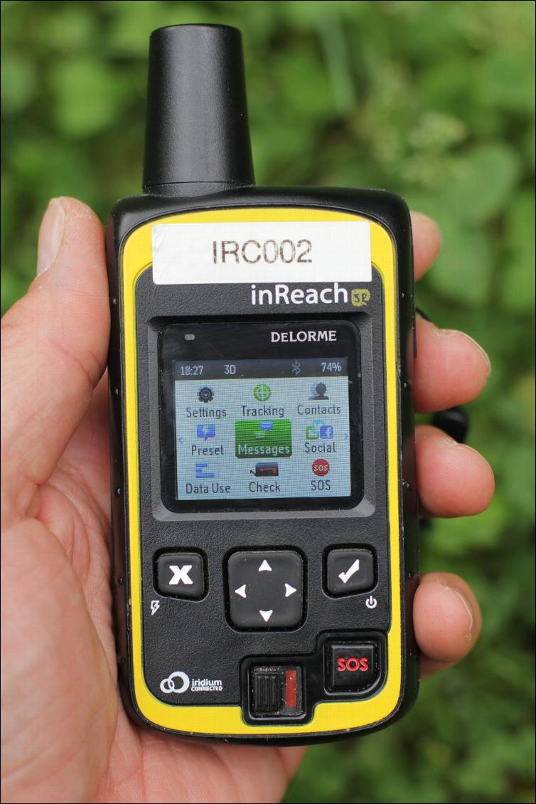 Balise de tracking Delorme InReach SE