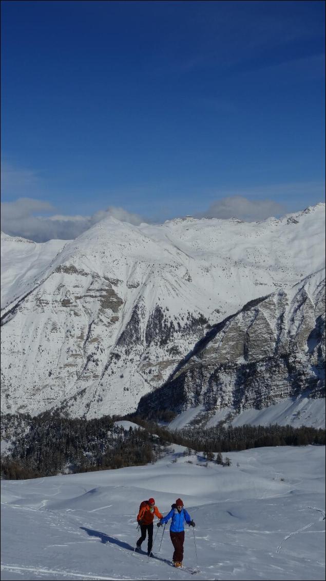 Test de vestes pour CA #40 à ski de rando