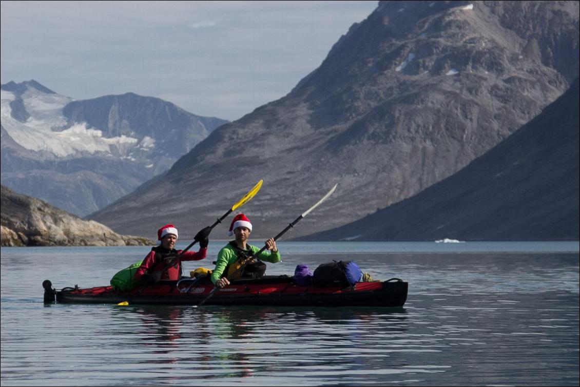 Kayak de mer au Groenland