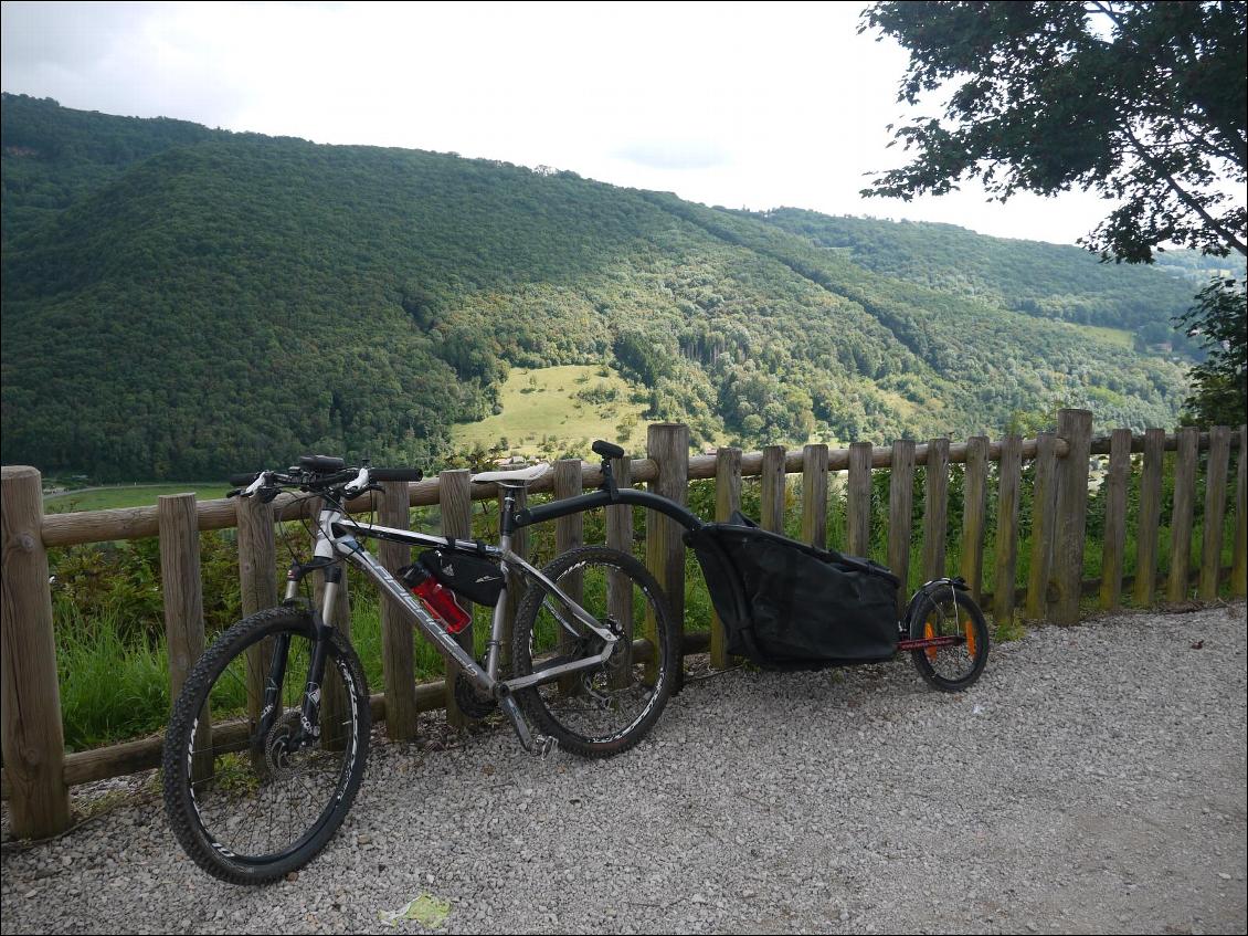 La kit L80 sur le VTT, un timon imposant