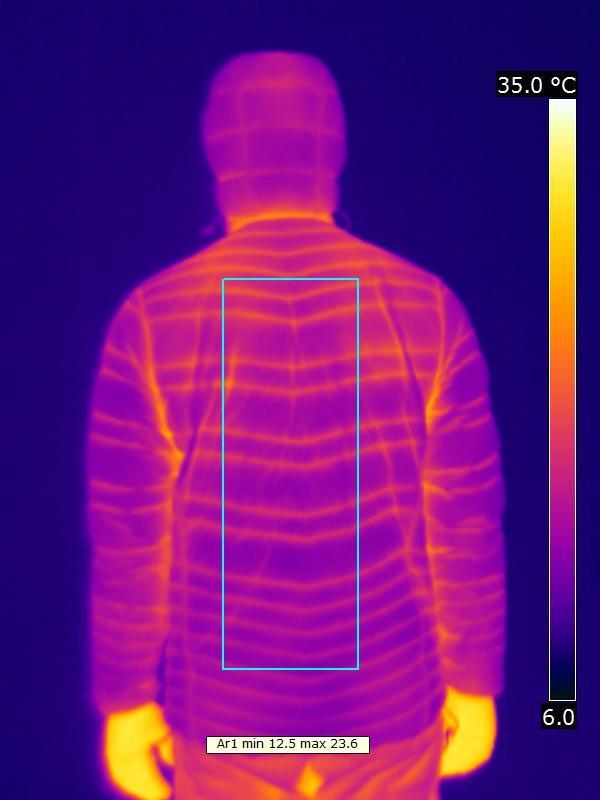 Camera thermique de dos