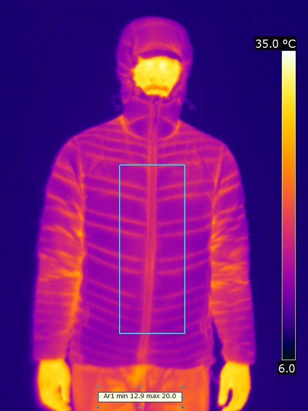 Camera thermique de face