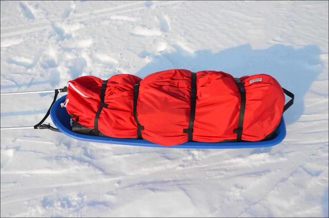 Test de pulka Snowsled