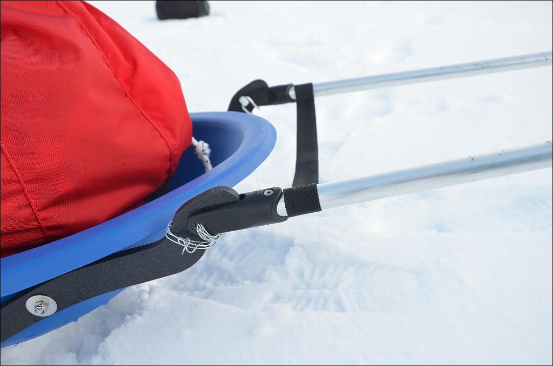 Test de pulka Snowsled