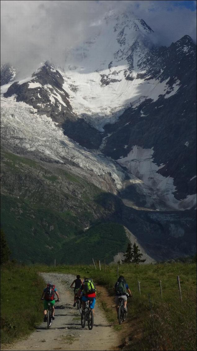 Aux abords du col de Voza au-dessus des Houches, nous sommes bien en haute montagne !