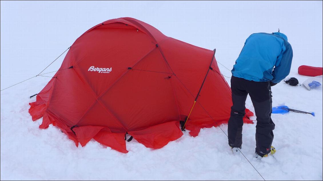 Tente 4 saisons expédition Bergans of Norway Helium Dome