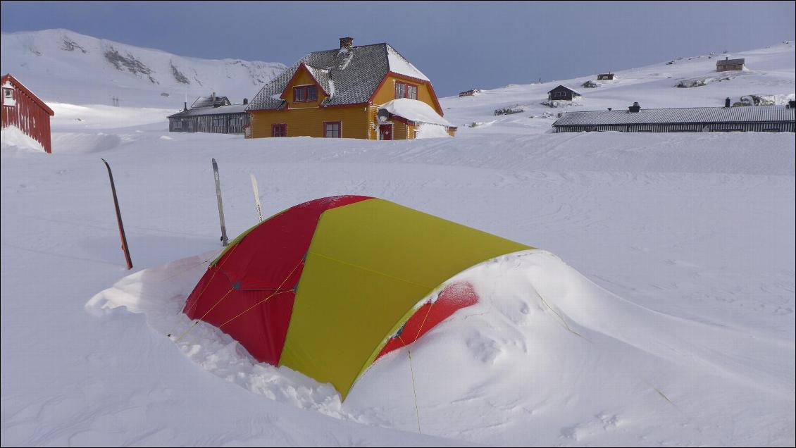 Test de la tente Helsport Svalbard Camp 5.