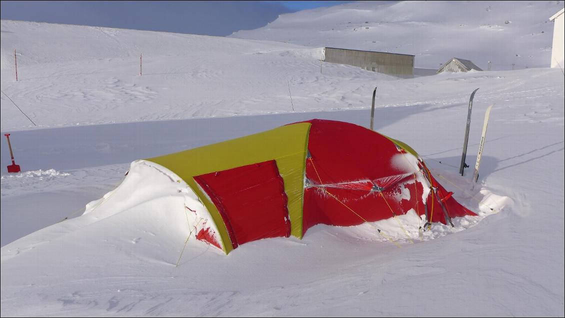 Test de la tente Helsport Svalbard Camp 5.