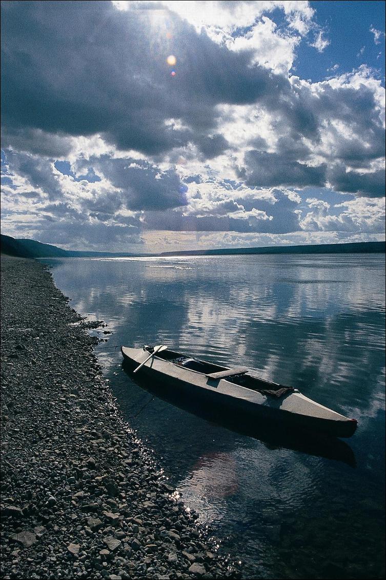 Sibérie, la Léna en canoë