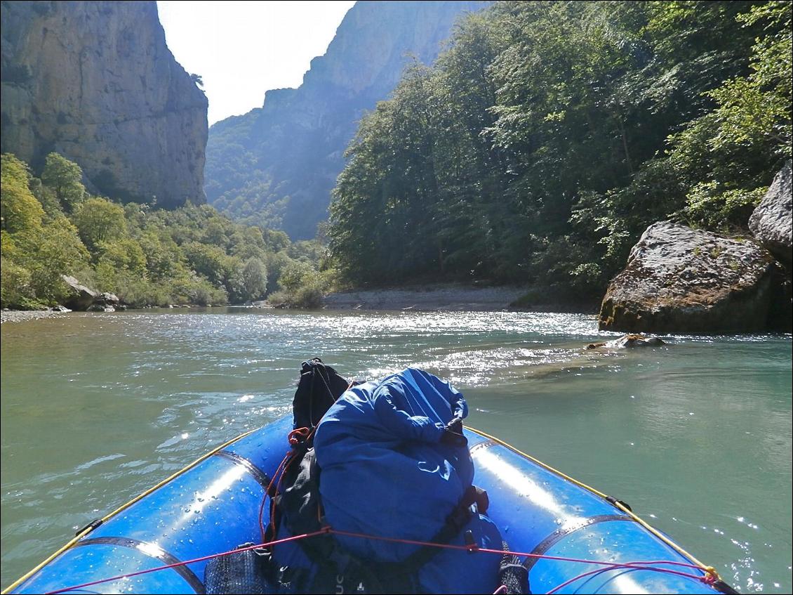 L' "Albracka" ou le vélo-kayak compact