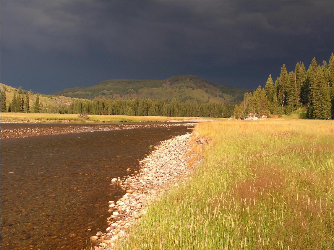 Snake river après l'orage, Etats Unis