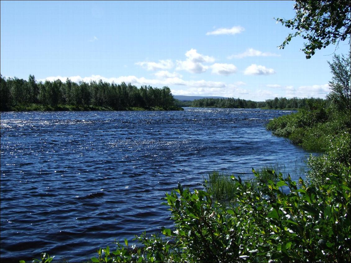 Rivière Kaïtum, Laponie suédoise