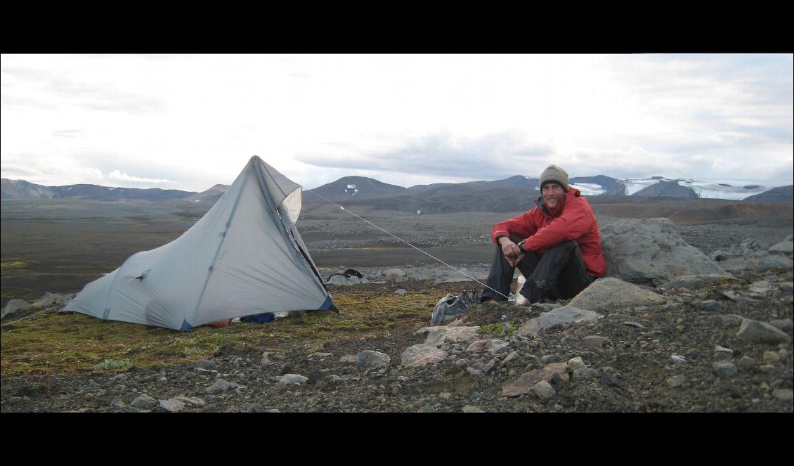 Bivouac devant le Vonaskard