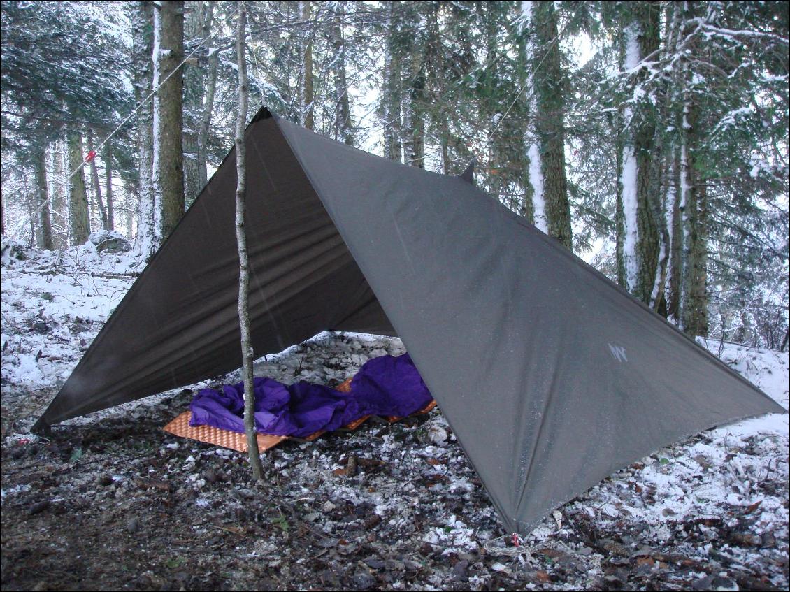 Abri bivouac ou "Tarp"