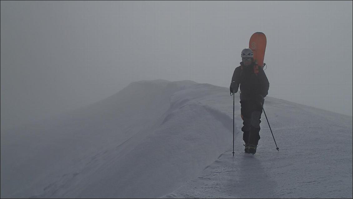 Montagne hivernale