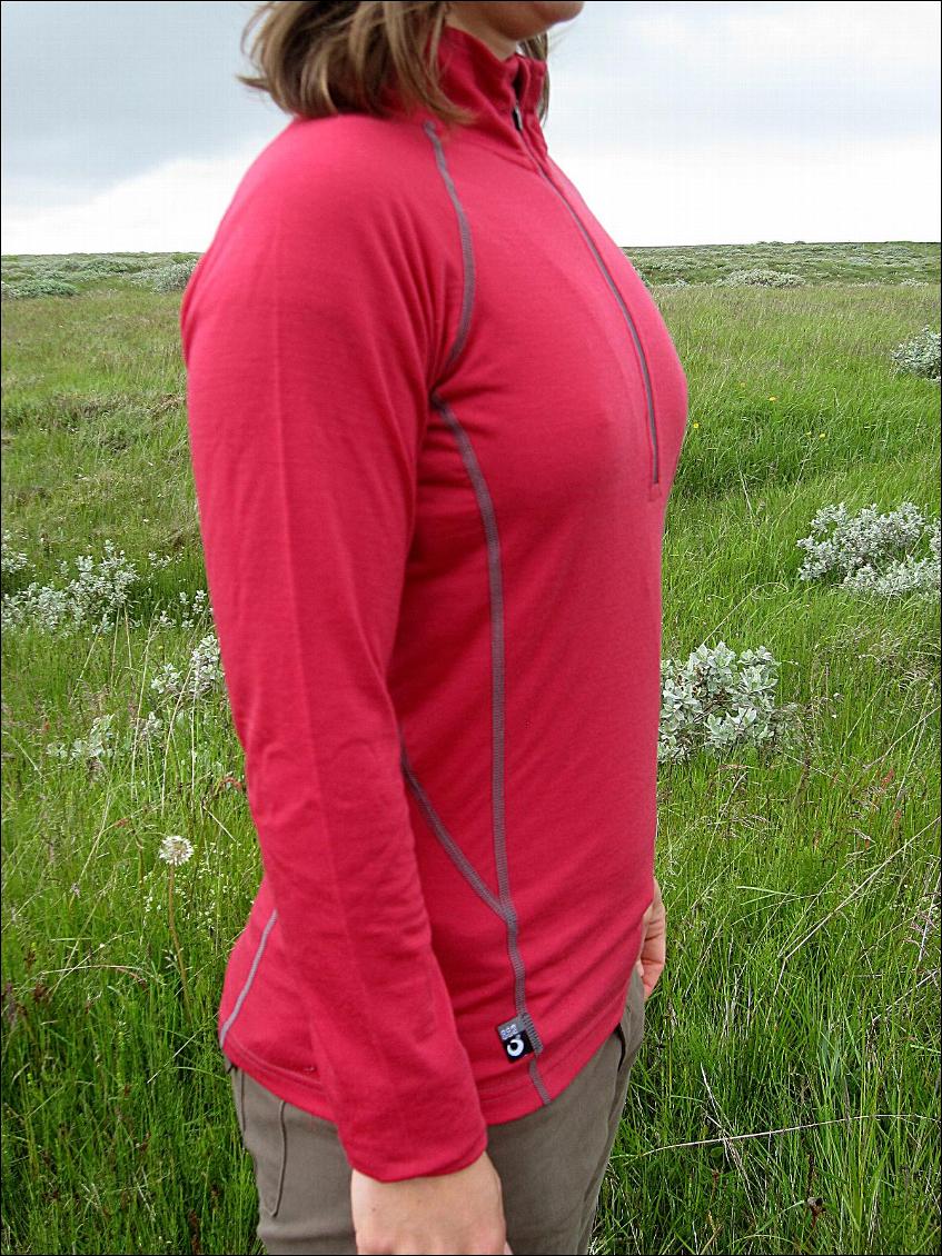 Rab – Women's Meco 165 LS Zip Tee 