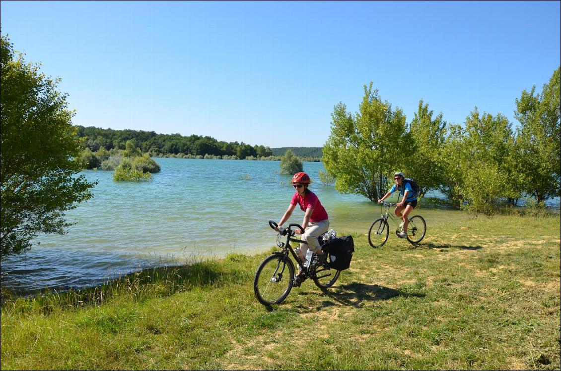 Tour du lac de Montbel, Ariège