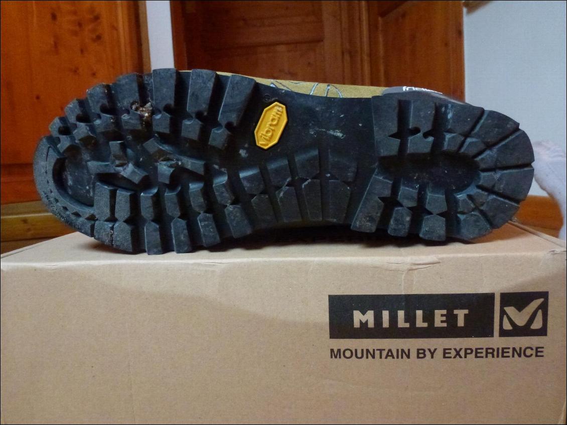 Millet Friction : semelle vibram et climbing zone