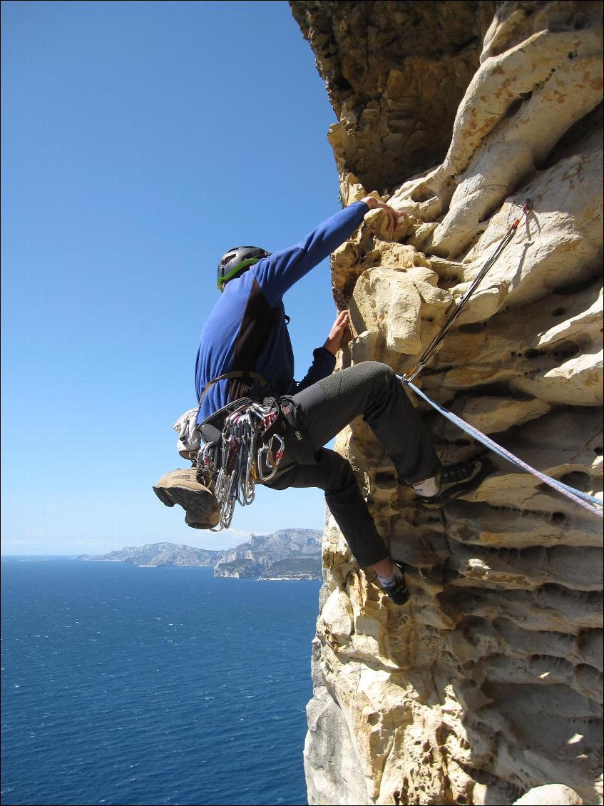 Grandes voies au cap Canaille (printemps 2012)