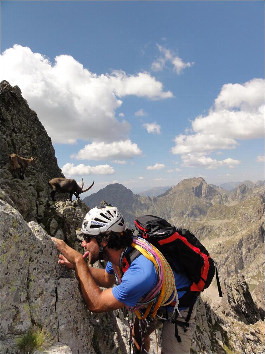 Alipinisme dans le Mercantour, été 2011