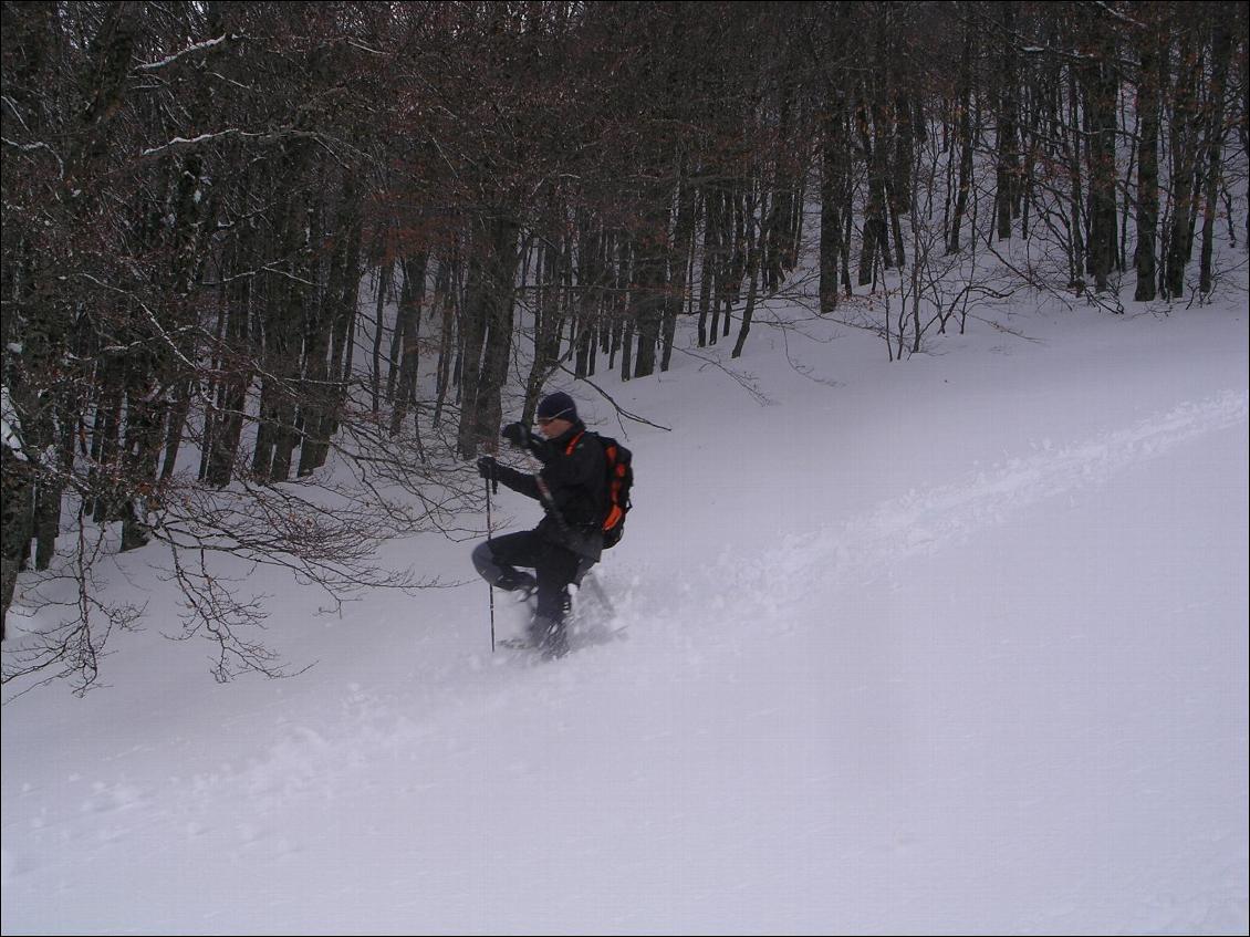 La Step-in en descente profonde