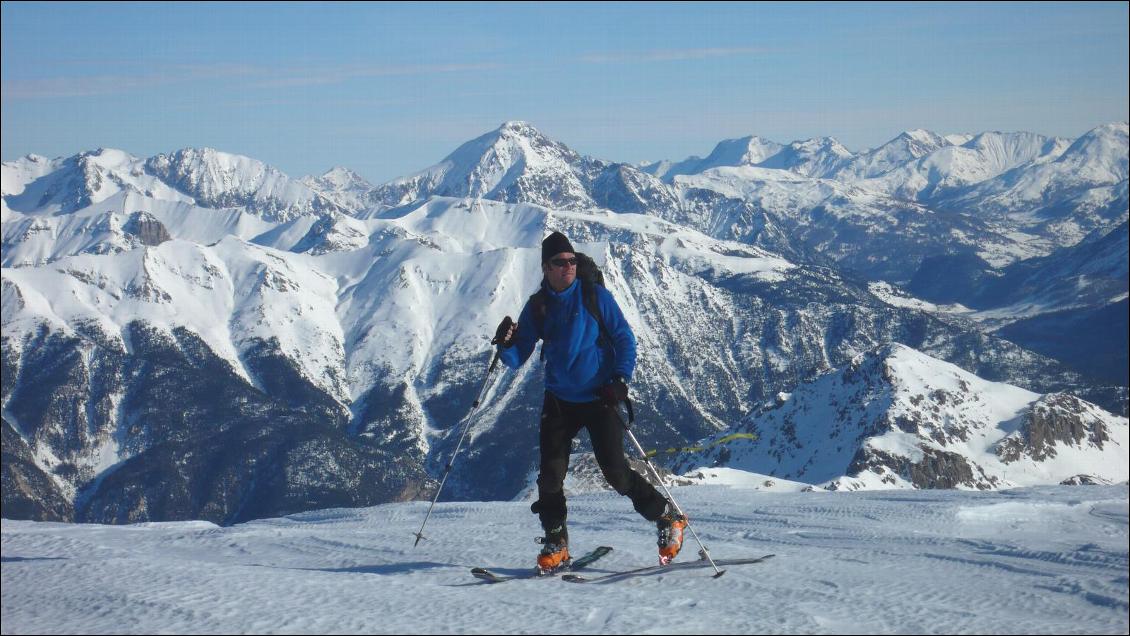 test ski de rando en Vallouise