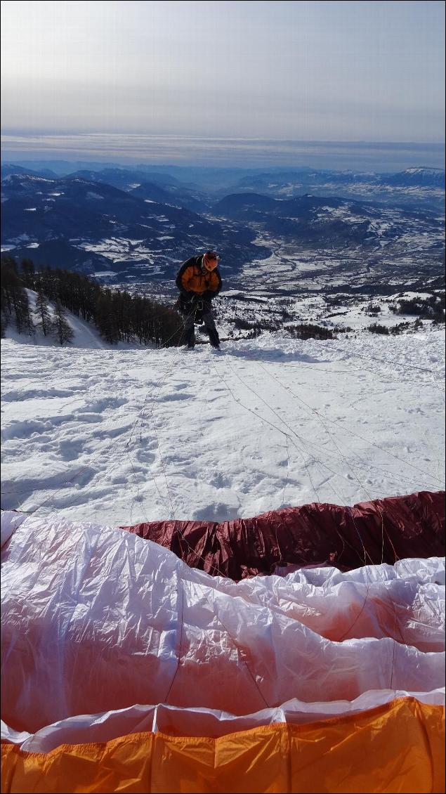 En l'air... (pas homologué mais bon...)