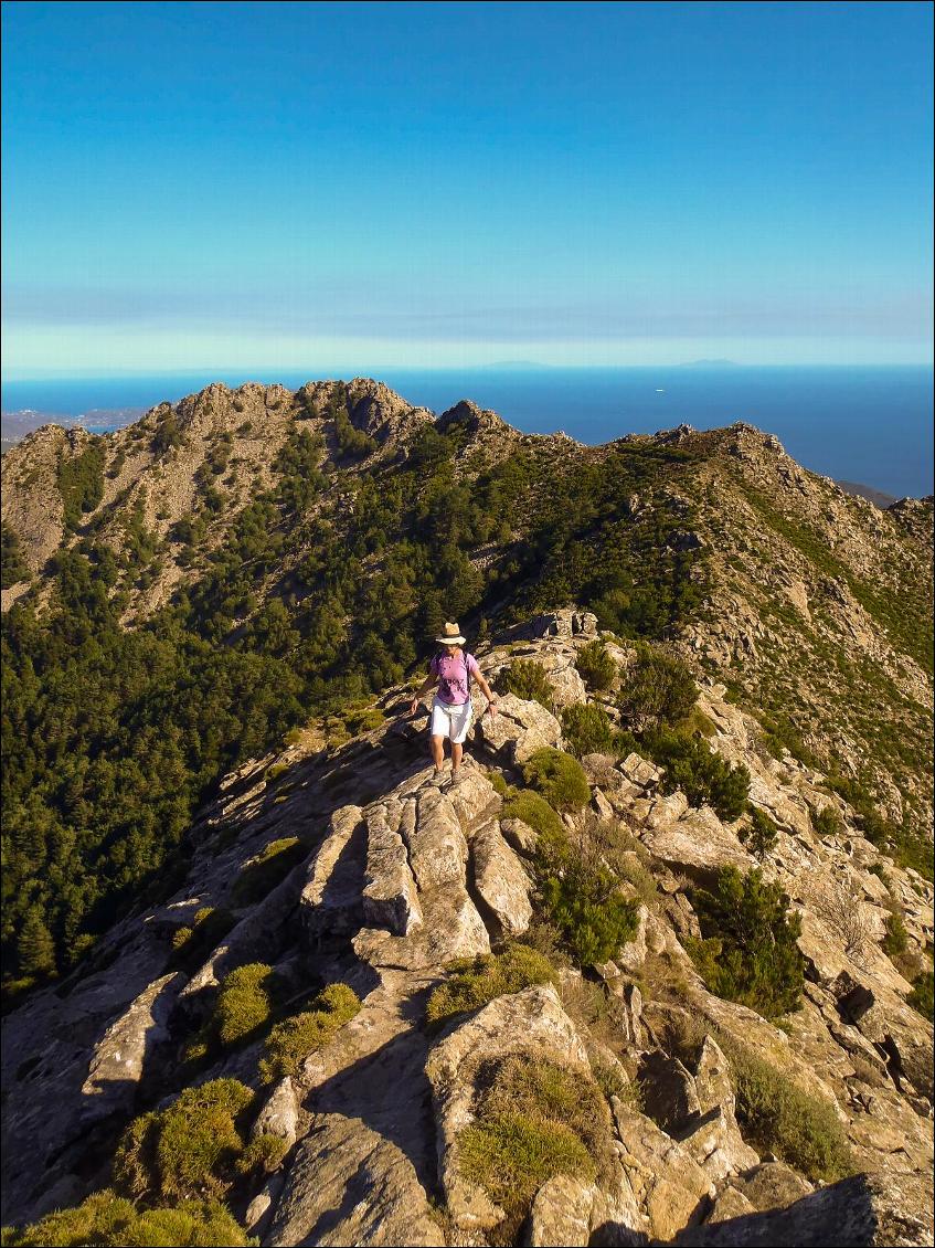 Sea to summit, rando au sommet du Monte Capanne (1018m) en partant du bivouac au bord de l'eau !