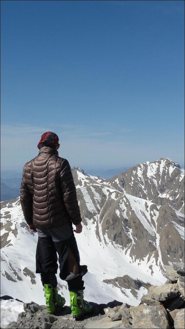 Confort thermique lors d'une pause au sommet de l'Aupillon