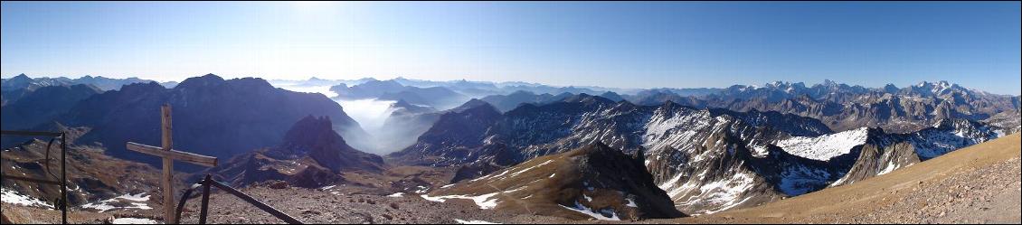 Depuis la chapelle au sommet du Thabor