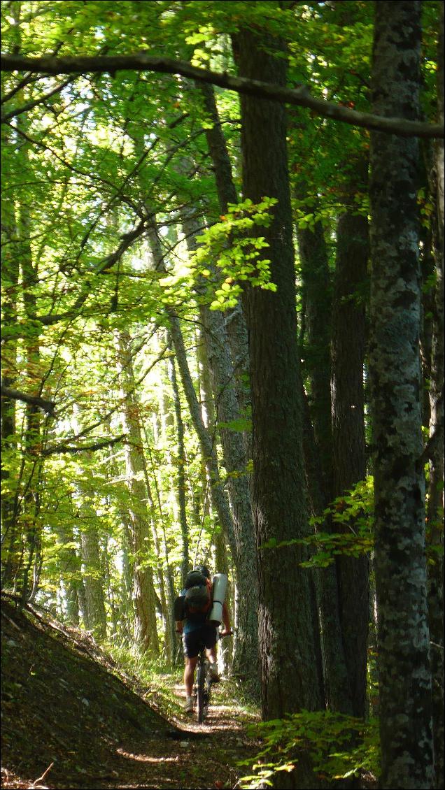 Topo VTT Dévoluy Céüse Saint-Genis