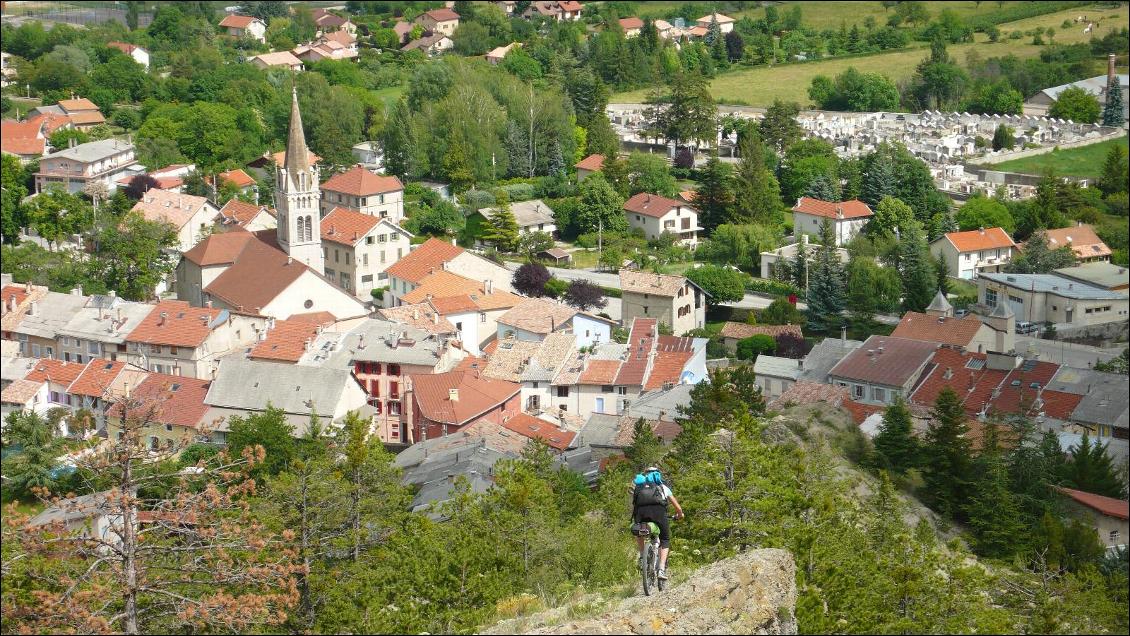 Topo VTT Dévoluy Céüse Saint-Genis