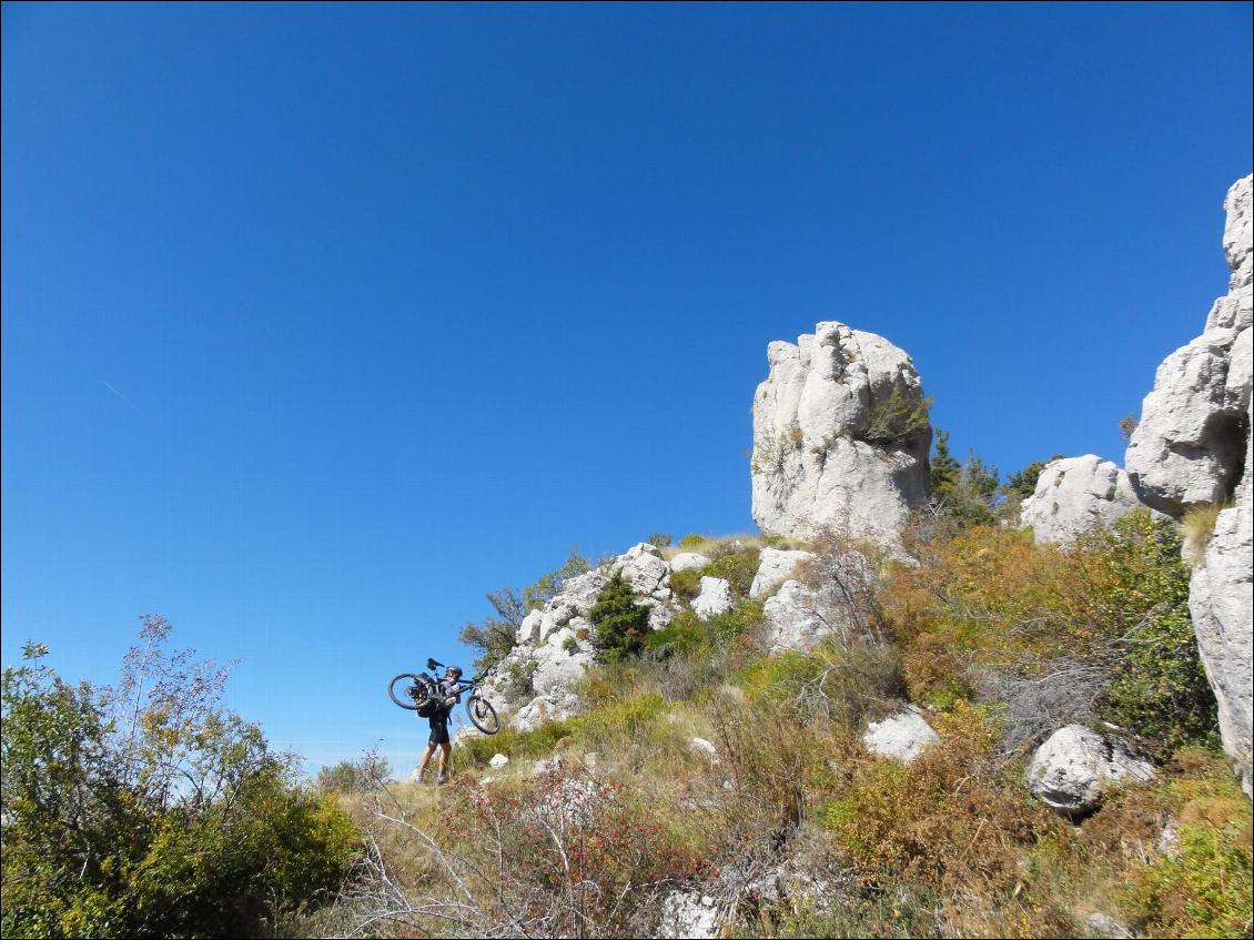 Topo VTT Dévoluy Céüse Saint-Genis