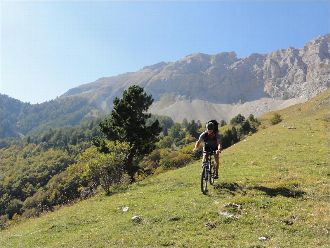 Topo VTT Dévoluy Céüse Saint-Genis