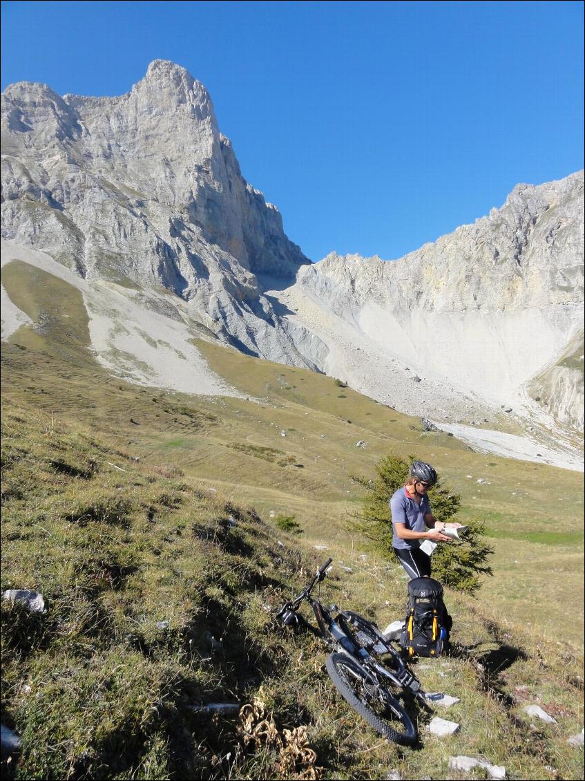 Topo VTT Dévoluy Céüse Saint-Genis