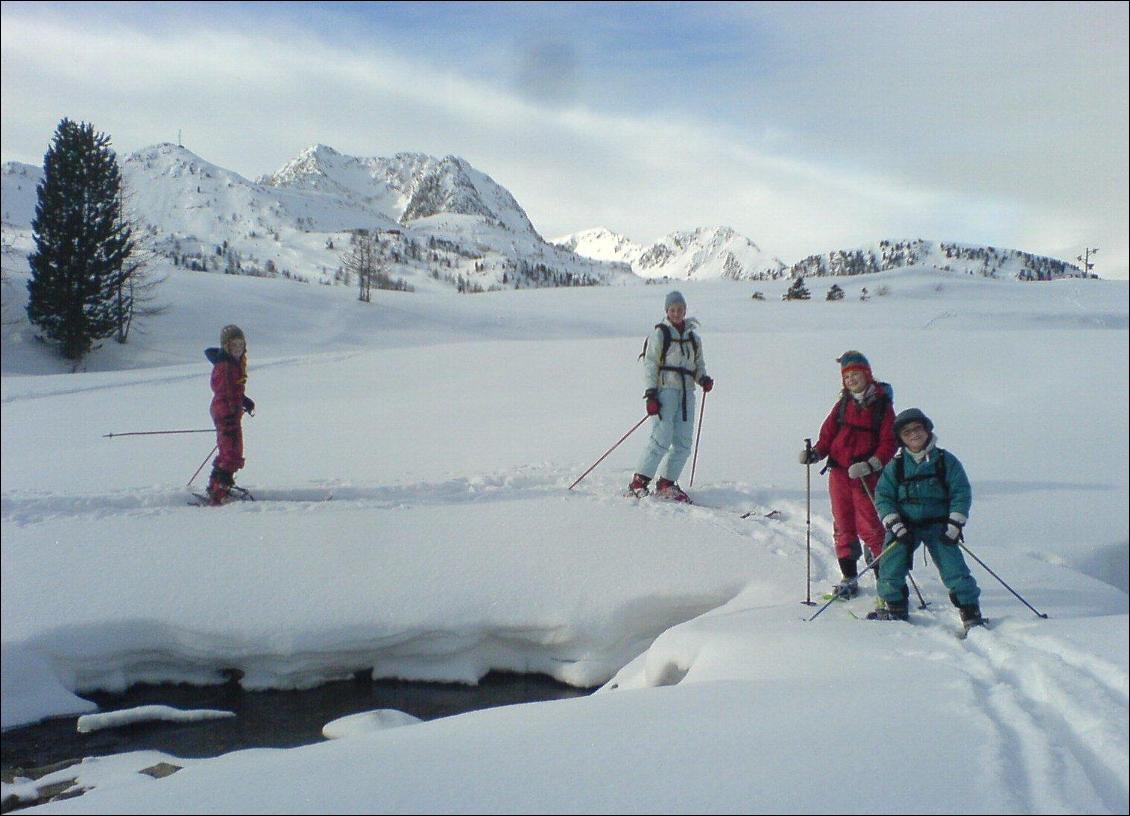 Vacances multisports avec quatre enfants