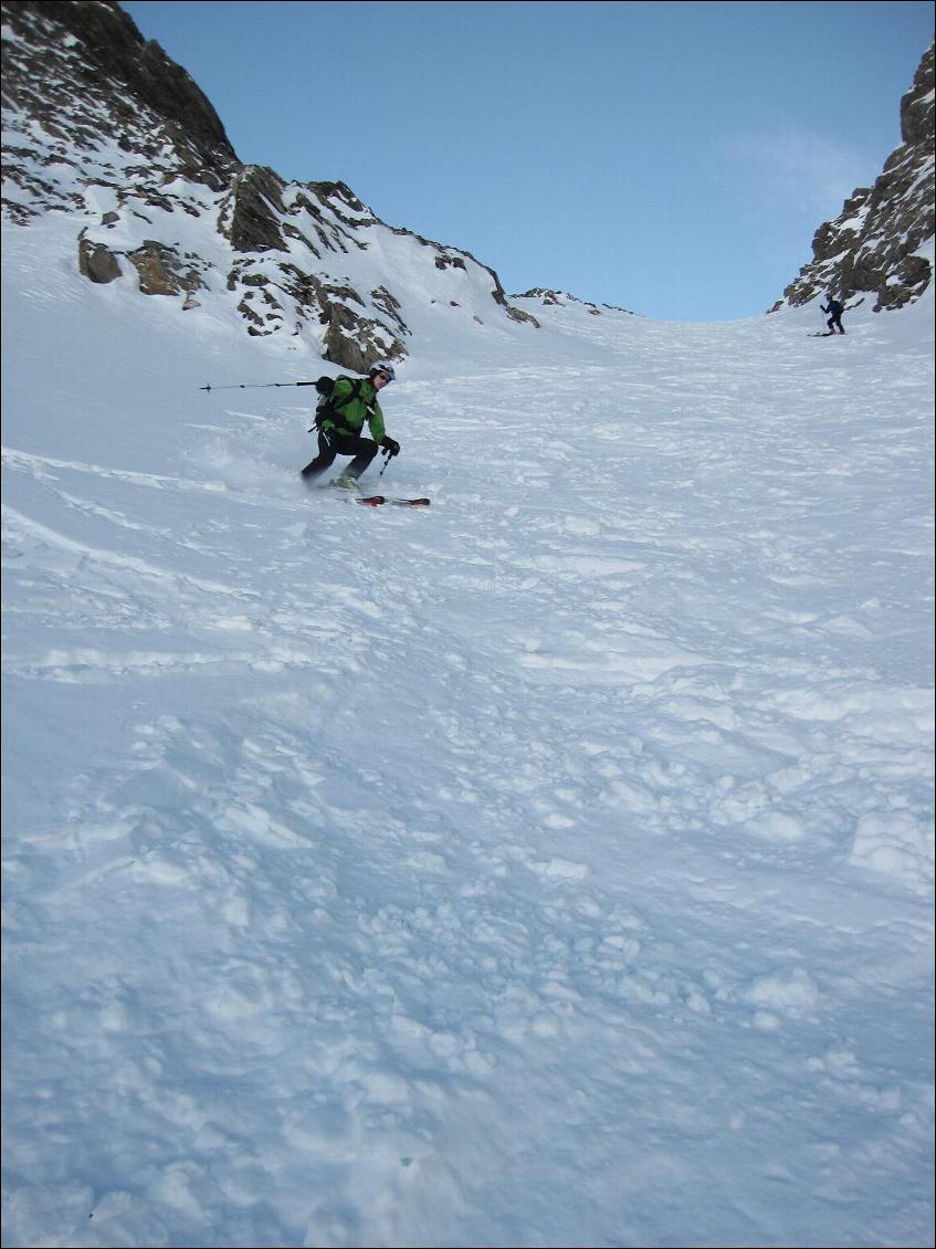 Couloir en trafolle, pas mal aussi :-)