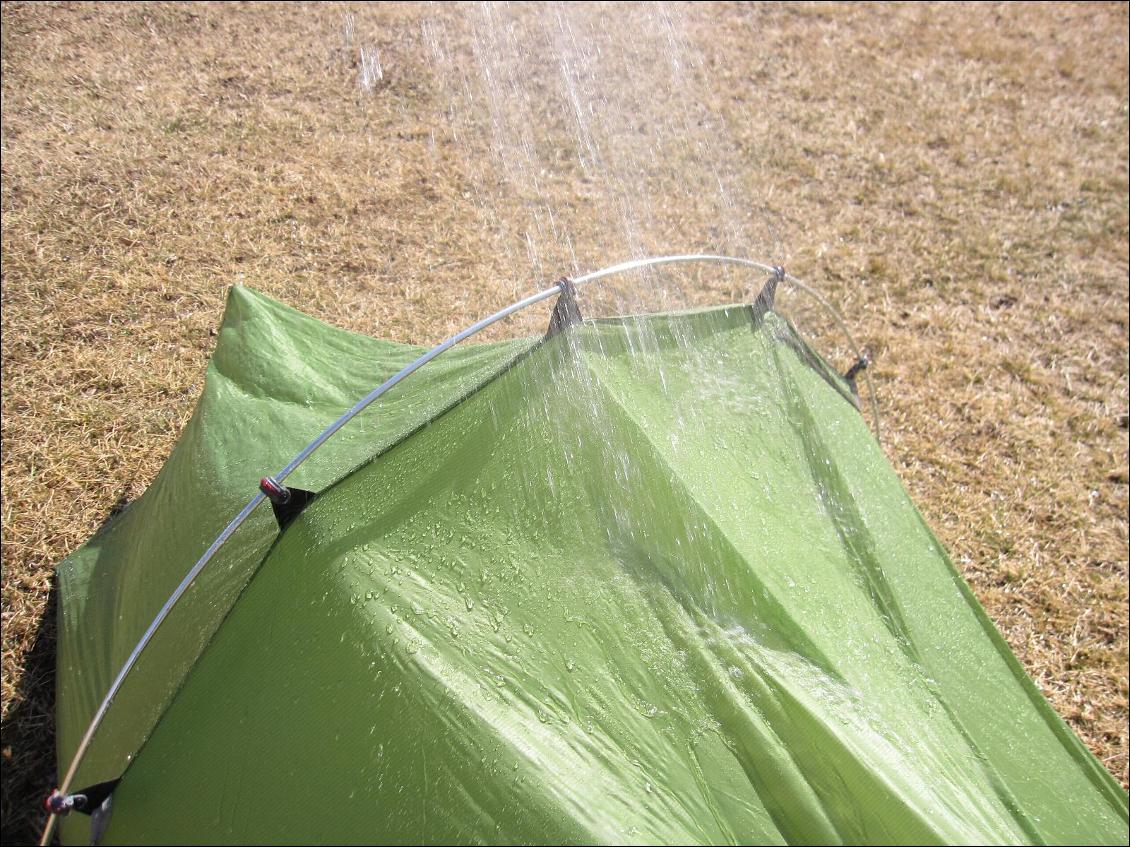 Test d'étancheité (en plus des jours de pluie)