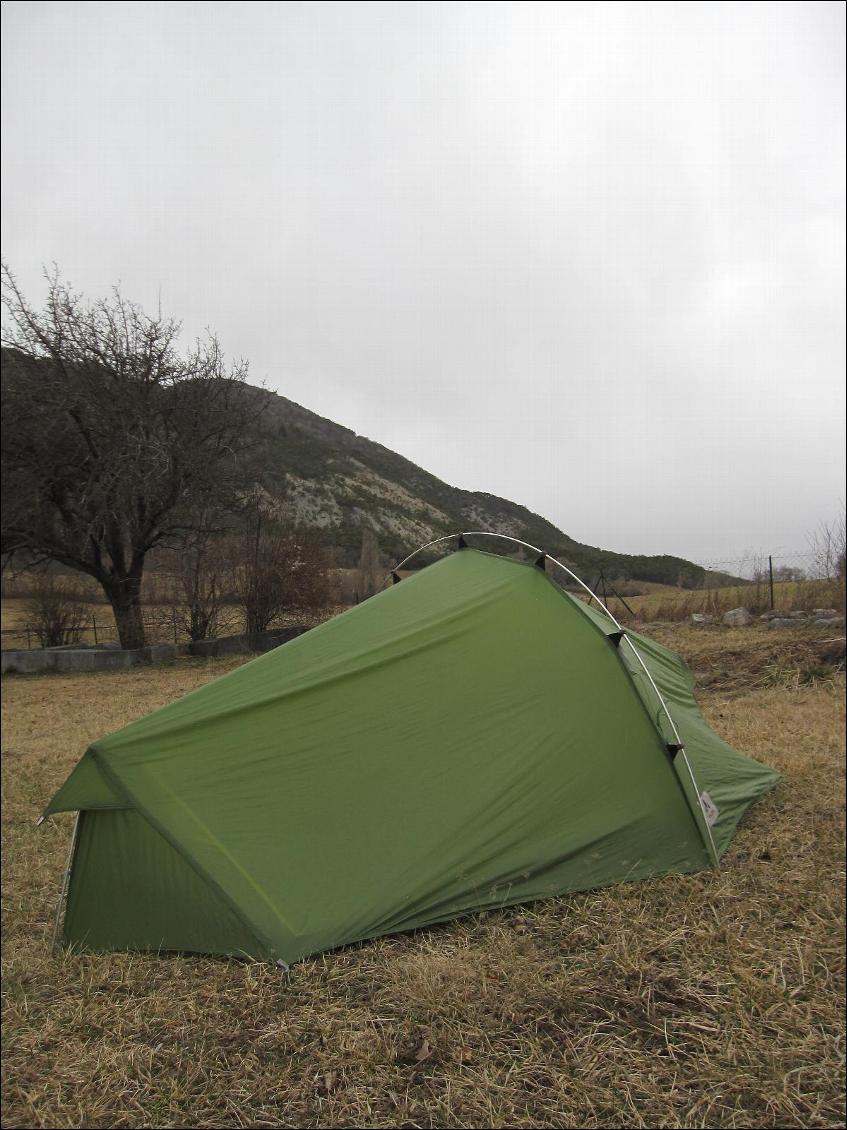 La tente les jours de pluie