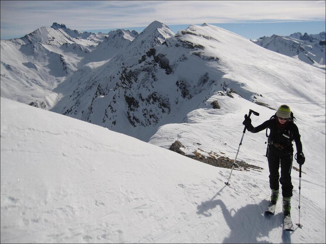 Ski de rando avec les sous-vêtements Mizuno Breath Thermo