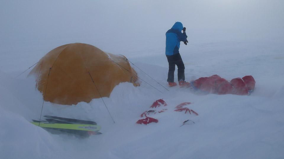 Kite ski Islande