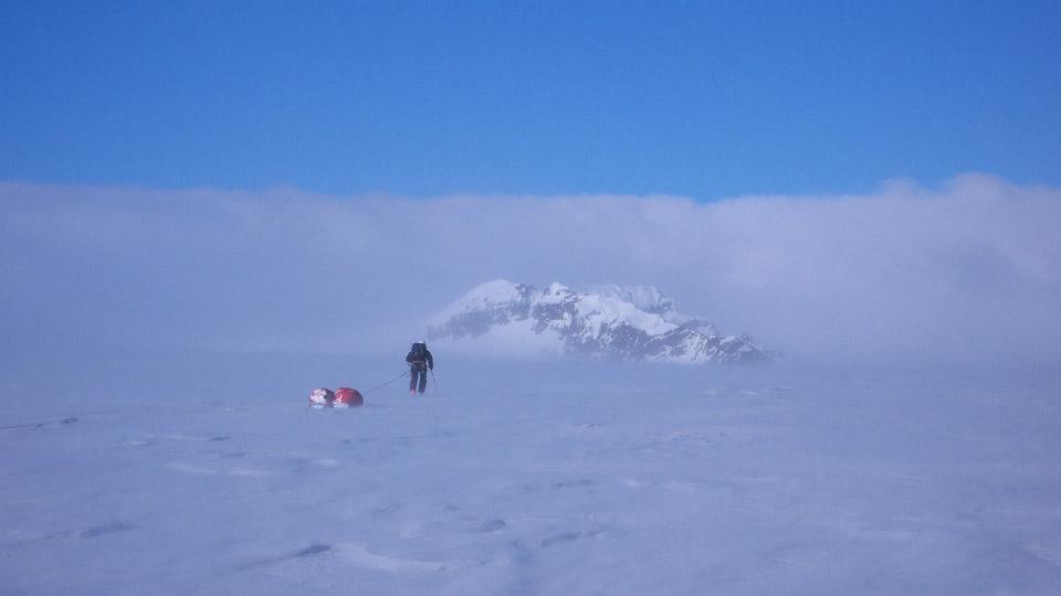 Kite ski Islande